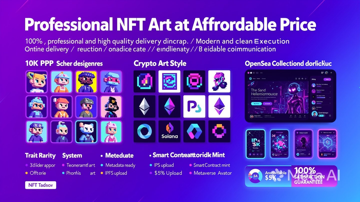 Professional NFT Art at affordable price