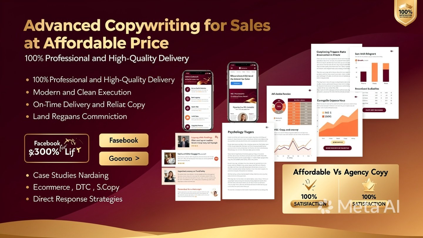 Advanced Copywriting for Sales at affordable price