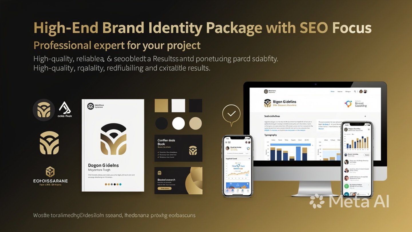 High-End Brand Identity Package with SEO focus