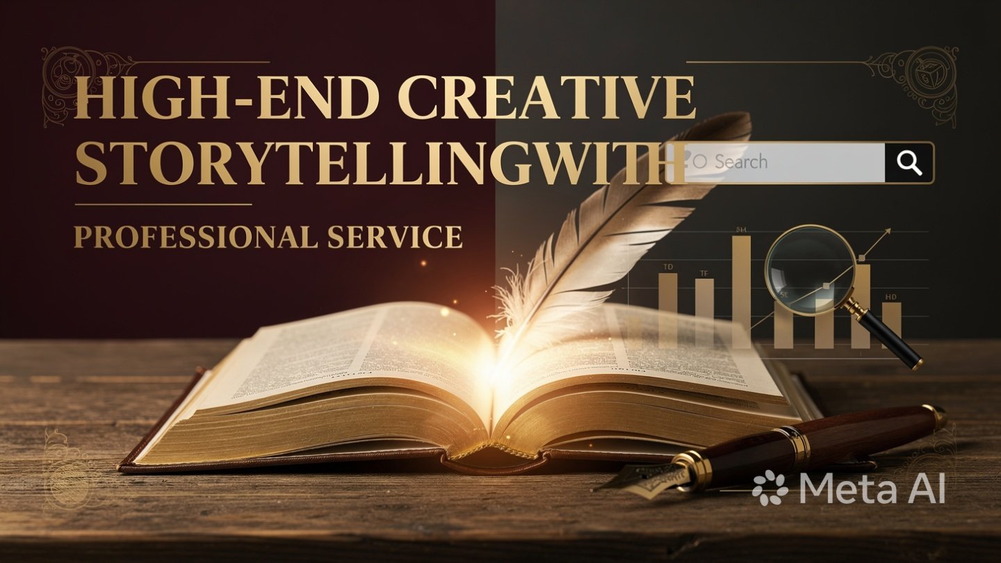 High-End Creative Storytelling with SEO focus