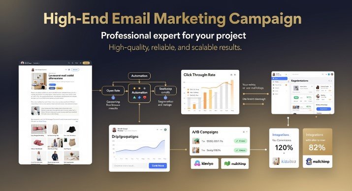 High-End Email Marketing Campaign guaranteed quality