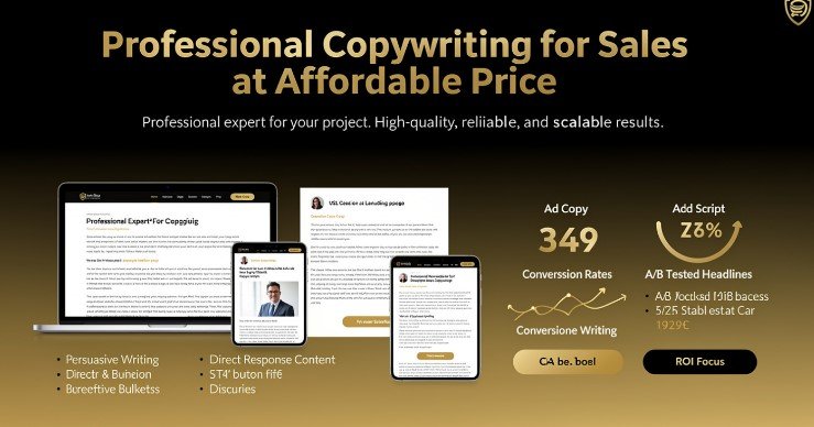Professional Copywriting for Sales at affordable price