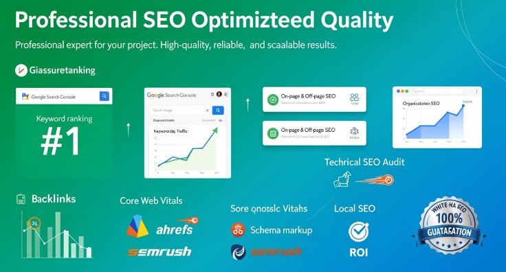Professional SEO Optimization guaranteed quality