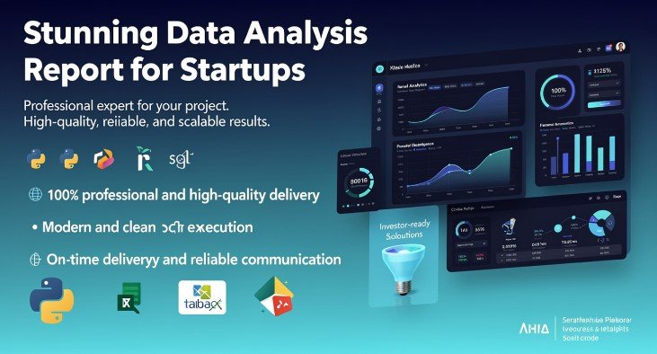Stunning Data Analysis Report for startups