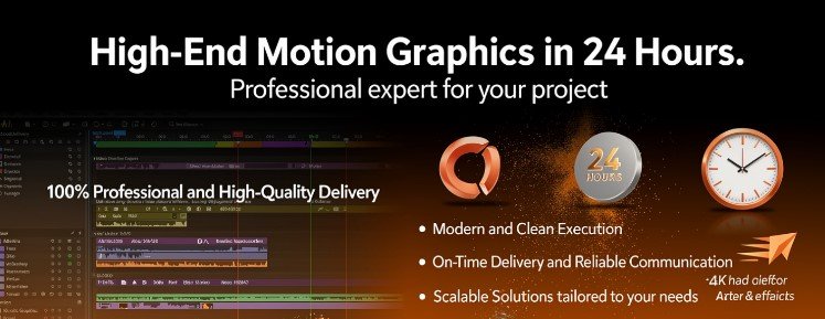 High-End Motion Graphics in 24 hours