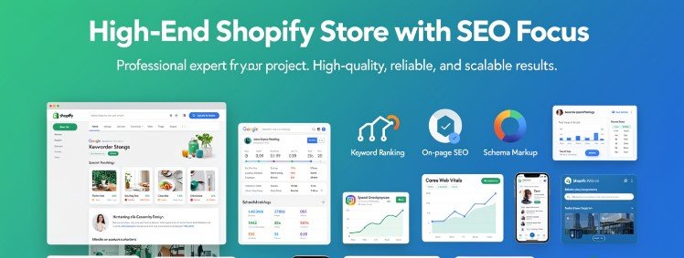 High-End Shopify Store with SEO focus