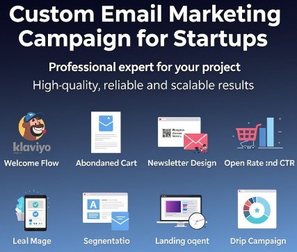 Custom Email Marketing Campaign for startups