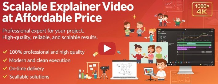 Scalable Explainer Video at affordable price