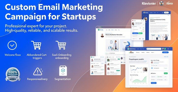Custom Email Marketing Campaign for startups