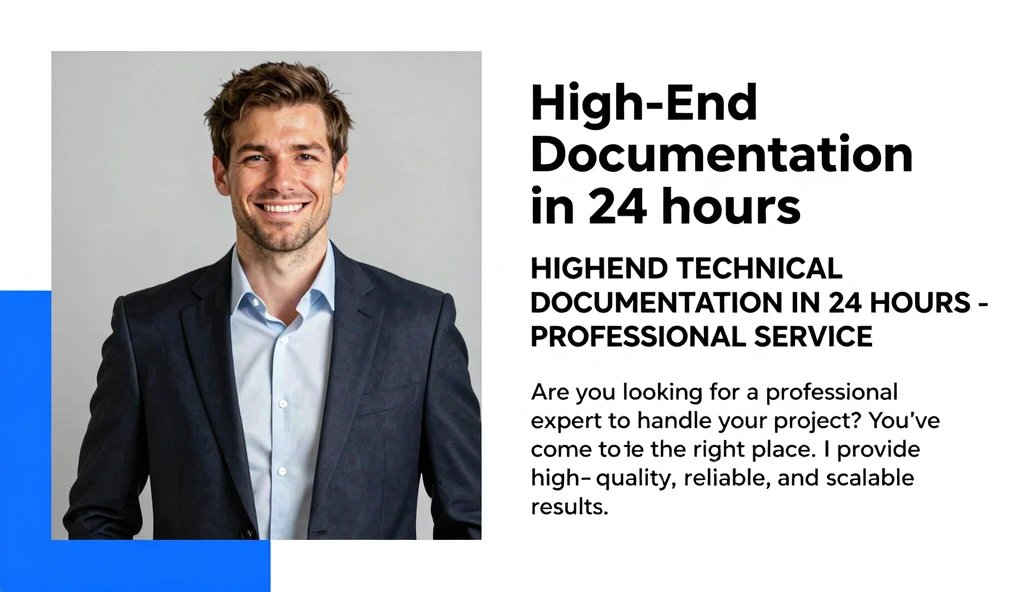 High-End Technical Documentation in 24 hours