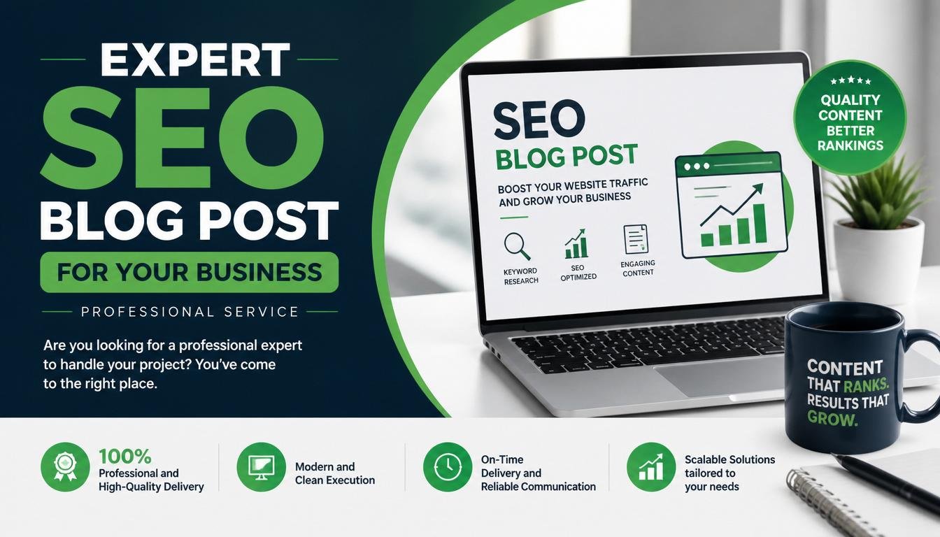 Expert SEO Blog Post for your business