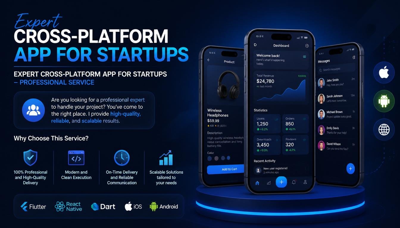 Expert Cross-Platform App for startups