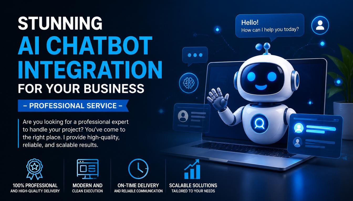Stunning AI Chatbot Integration for your business