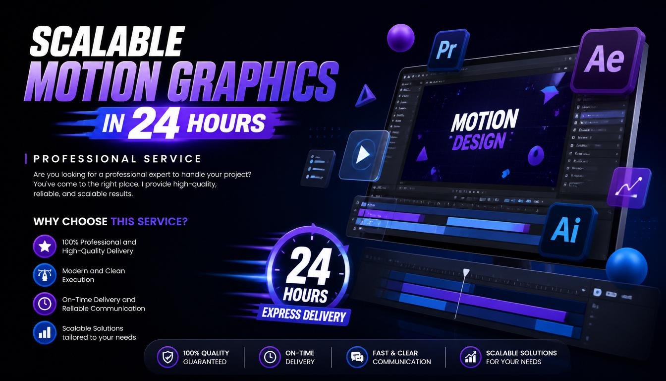 Scalable Motion Graphics in 24 hours