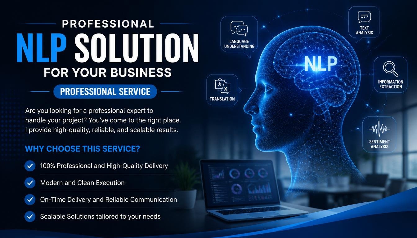 Professional NLP Solution for your business