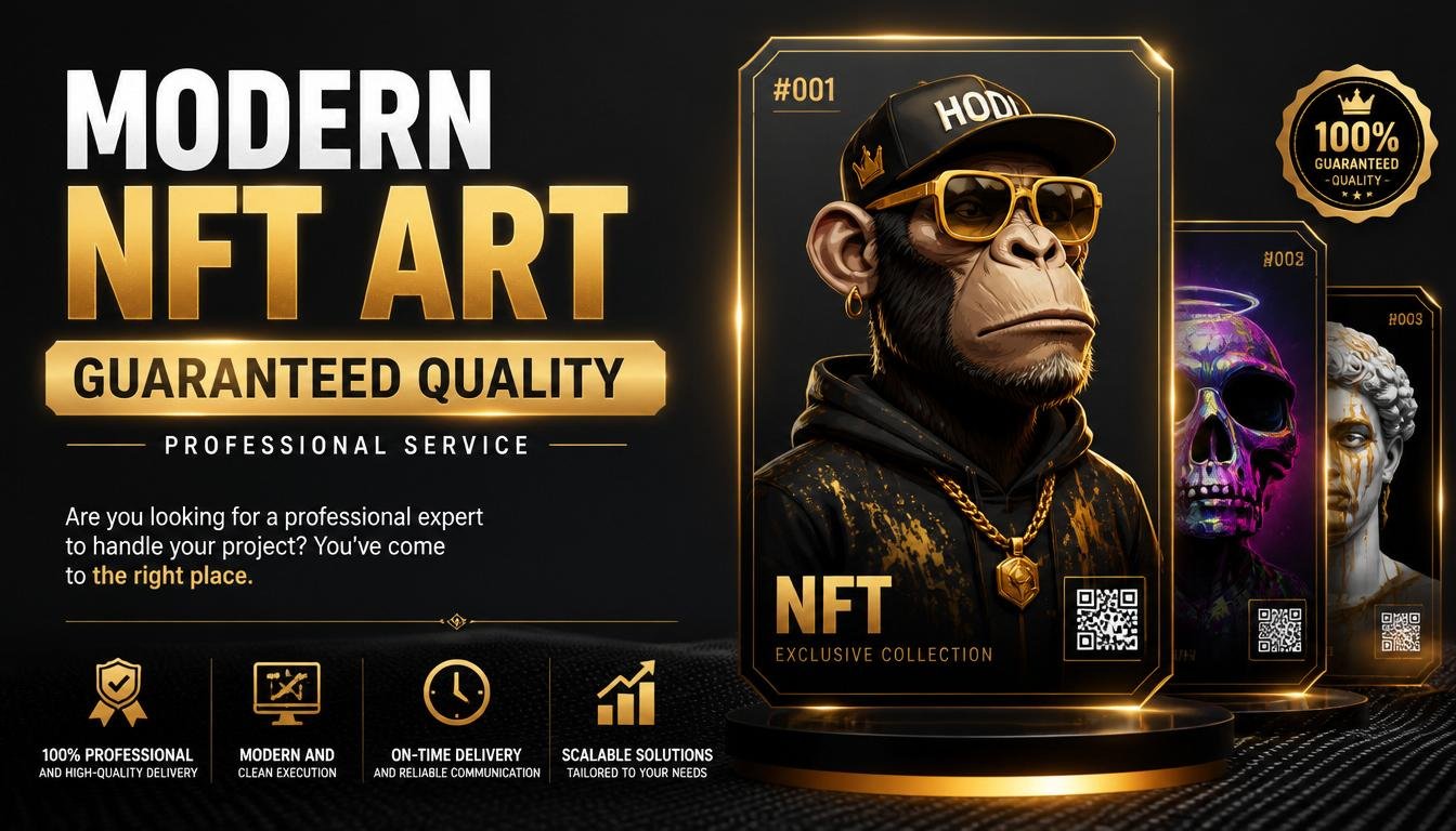 Modern NFT Art guaranteed quality