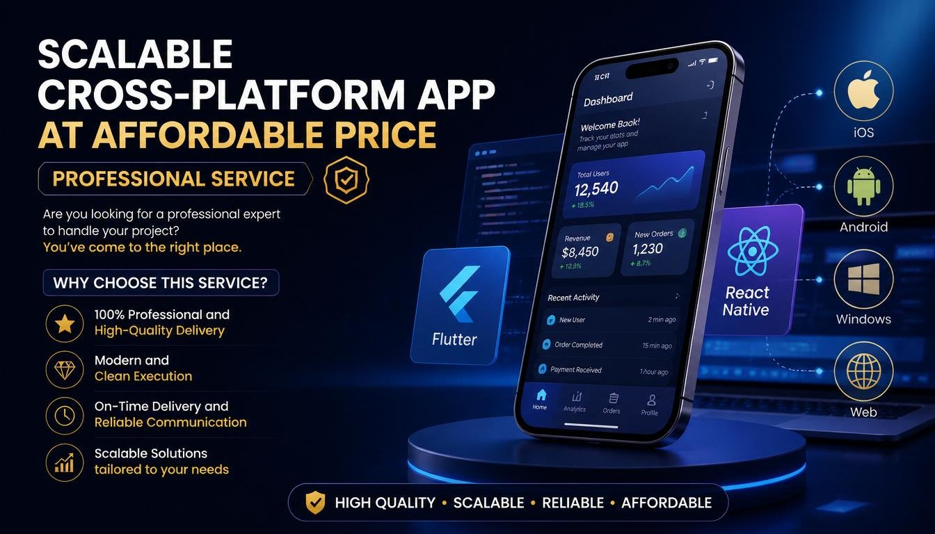 Scalable Cross-Platform App at affordable price